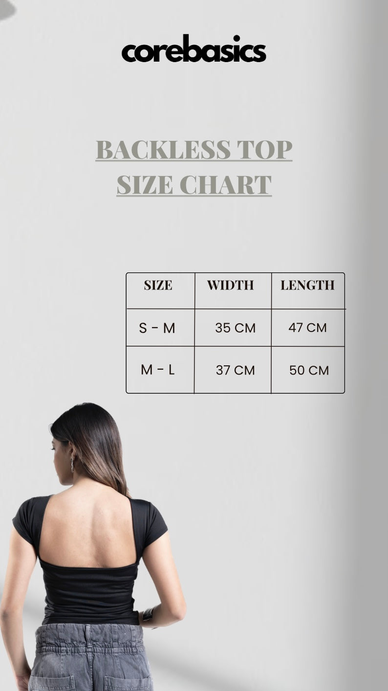 Backless Top