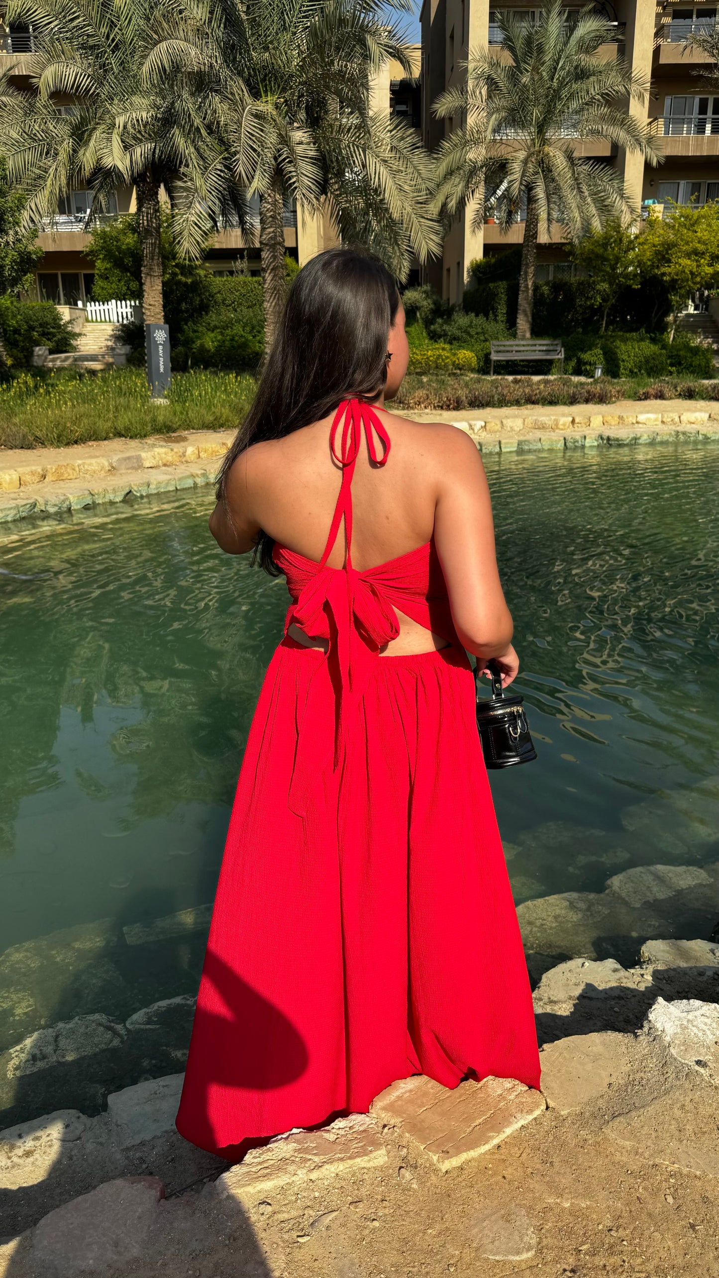 Tie dress