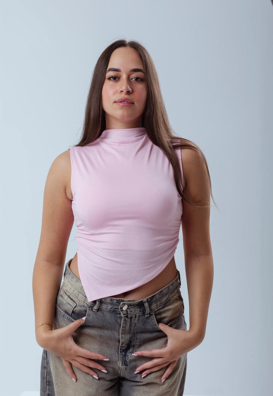 Mock Neck Top