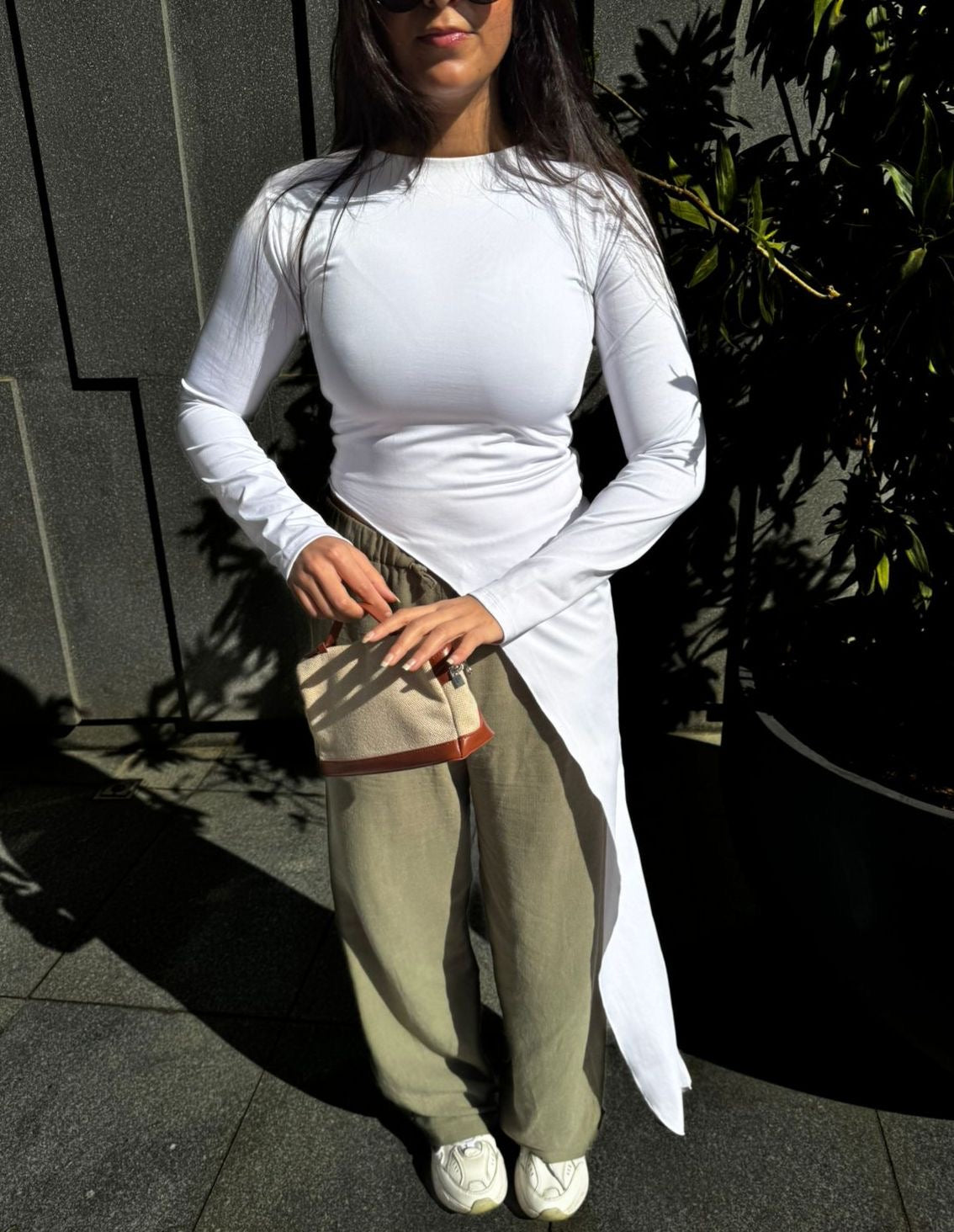 One side Maxi Top