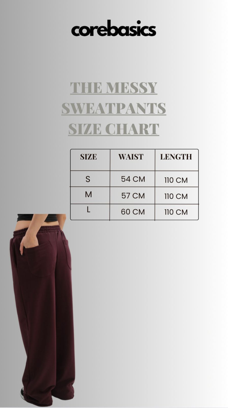 The UNISEX Messy Sweatpants