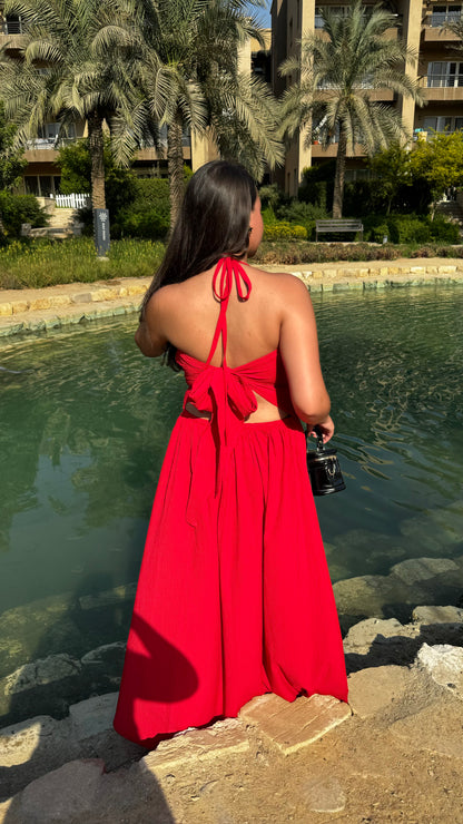 Tie dress