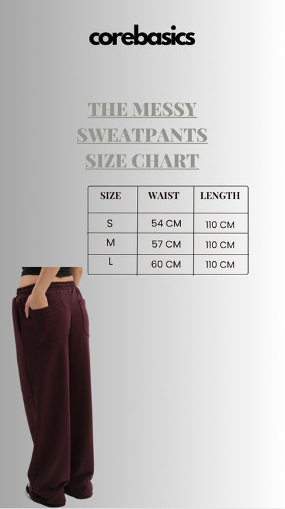 The UNISEX Messy Sweatpants